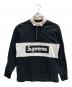 SUPREME（シュプリーム）の古着「ラガーシャツ」｜ブラック