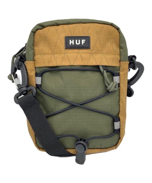 HUF（ハフ）HUF (ハフ) ショルダーバッグ グリーンの古着・服飾アイテム