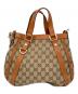 GUCCI (グッチ) アビーキャンバストートバック ベージュ：65000円