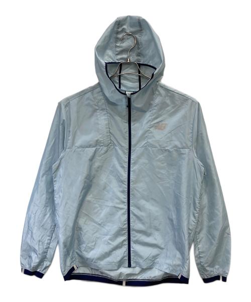 NEW BALANCE（ニューバランス）NEW BALANCE (ニューバランス) ウインドブレーカー ブルー サイズ:Lの古着・服飾アイテム