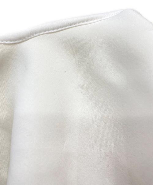 asos（エイソス）asos (エイソス) バイカラーワンショルダーワンピース ホワイト×ブラック サイズ:Sの古着・服飾アイテム