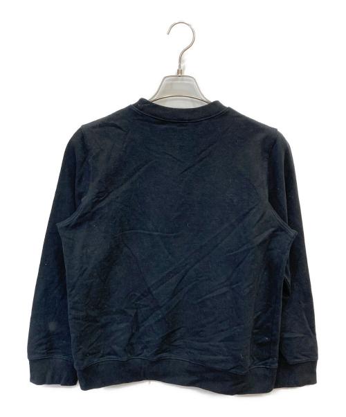 Christian Dior（クリスチャン ディオール）Christian Dior (クリスチャン ディオール) ロゴ刺繍スウェット ブラック サイズ:150~160の古着・服飾アイテム