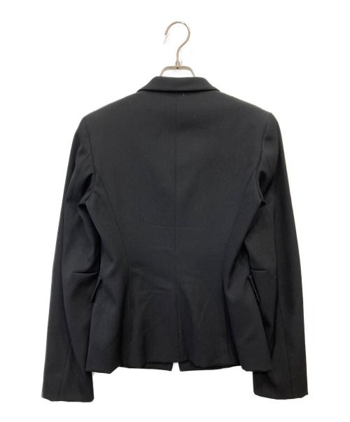 GUCCI（グッチ）GUCCI (グッチ) ダブルフラップテーラードジャケット ブラック サイズ:Ⅼの古着・服飾アイテム