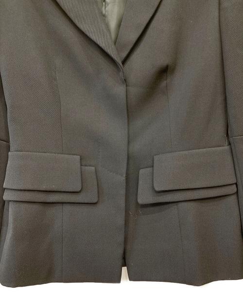 GUCCI（グッチ）GUCCI (グッチ) ダブルフラップテーラードジャケット ブラック サイズ:Ⅼの古着・服飾アイテム