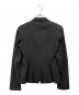 GUCCI (グッチ) ダブルフラップテーラードジャケット ブラック サイズ:Ⅼ：28000円