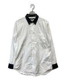 COMME des GARCONS HOMME DEUX（コムデギャルソン オム ドゥ）の古着「バイカラーシャツ」｜ホワイト
