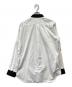 COMME des GARCONS HOMME DEUX (コムデギャルソン オム ドゥ) バイカラーシャツ ホワイト サイズ:Ⅼ：10000円