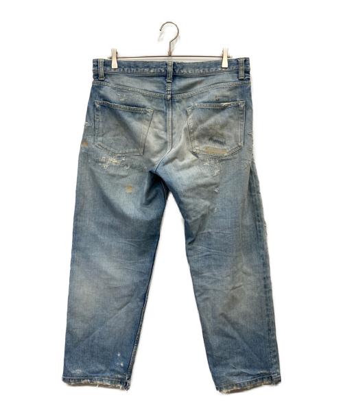 NEXUSVII（ネクサスセブン）NEXUSVII (ネクサスセブン) DAMAGED LOOSE DENIM PANTS インディゴ サイズ:48の古着・服飾アイテム