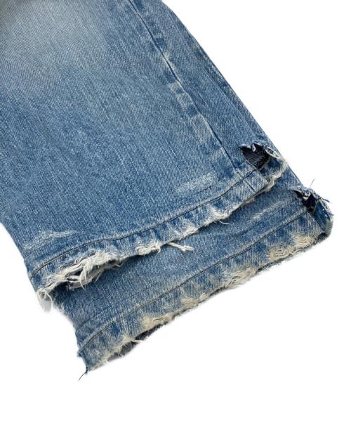 NEXUSVII（ネクサスセブン）NEXUSVII (ネクサスセブン) DAMAGED LOOSE DENIM PANTS インディゴ サイズ:48の古着・服飾アイテム
