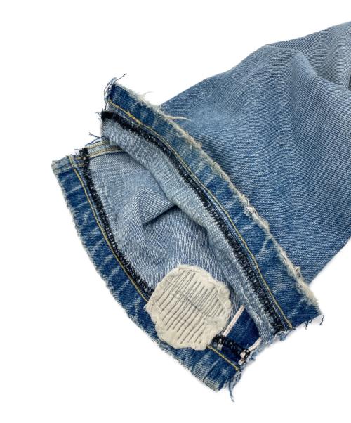 NEXUSVII（ネクサスセブン）NEXUSVII (ネクサスセブン) DAMAGED LOOSE DENIM PANTS インディゴ サイズ:48の古着・服飾アイテム