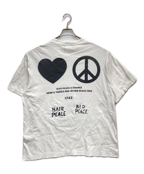 SAINT MICHAEL（セントマイケル）SAINT MICHAEL (セントマイケル) JL SS T-SHIRT ホワイト サイズ:Lの古着・服飾アイテム