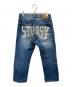 stussy (ステューシー) バックロゴデニムパンツ ブルー サイズ:76cm(W30)：17000円