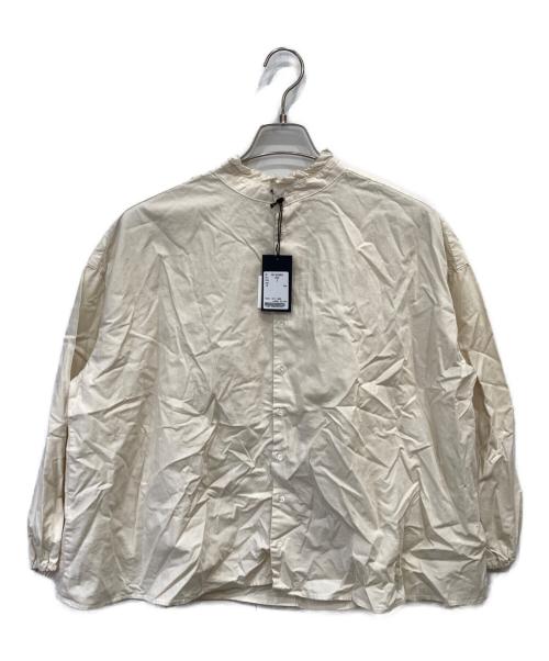 BROCANTE（ブロカント）BROCANTE (ブロカント) 50ブロードヴロンブラウス アイボリー サイズ:M 未使用品の古着・服飾アイテム