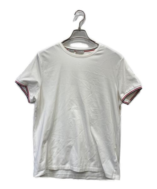 MONCLER（モンクレール）MONCLER (モンクレール) MAGLIA T-SHIRT ホワイト サイズ:XLの古着・服飾アイテム