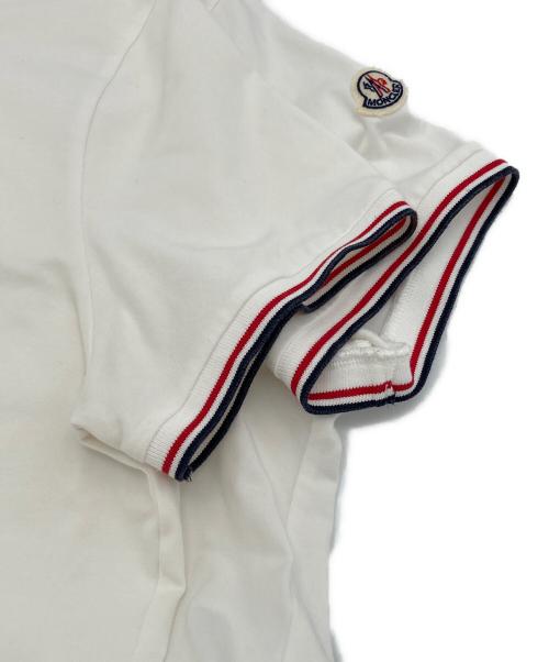 MONCLER（モンクレール）MONCLER (モンクレール) MAGLIA T-SHIRT ホワイト サイズ:XLの古着・服飾アイテム