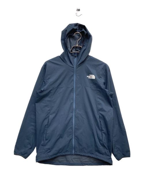 THE NORTH FACE（ザ ノース フェイス）THE NORTH FACE (ザ ノース フェイス) ESエニータイムウィンドフーディジャケット ネイビー サイズ:Mの古着・服飾アイテム