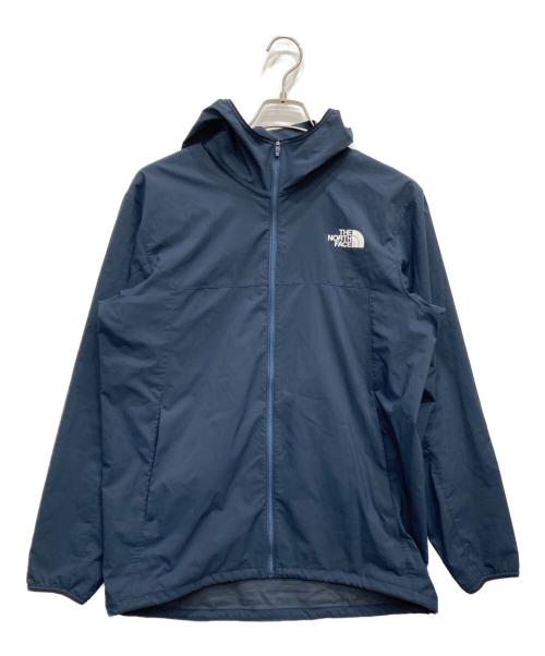 THE NORTH FACE（ザ ノース フェイス）THE NORTH FACE (ザ ノース フェイス) ESエニータイムウィンドフーディジャケット ネイビー サイズ:Mの古着・服飾アイテム