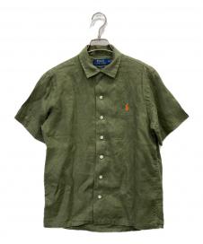 POLO RALPH LAUREN オープンカラーリネンシャツ