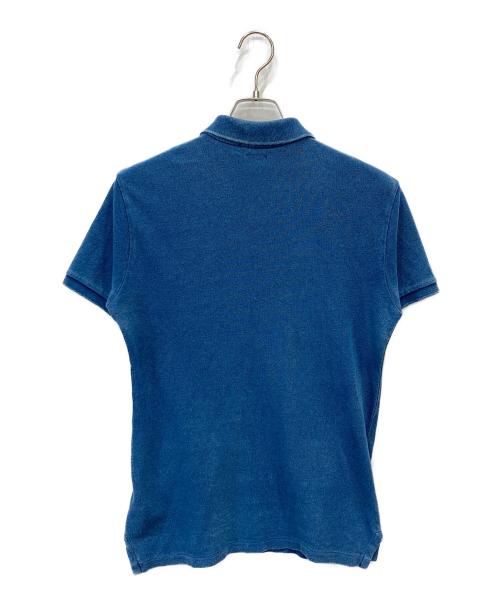 POLO RALPH LAUREN（ポロ・ラルフローレン）POLO RALPH LAUREN (ポロ・ラルフローレン) デニムポロシャツ インディゴ サイズ:XSの古着・服飾アイテム