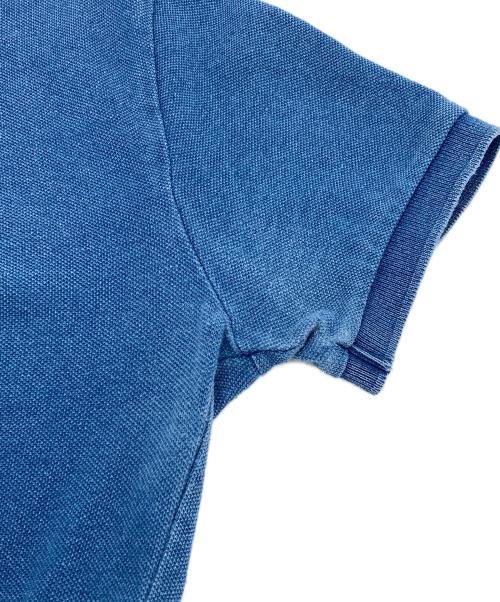 POLO RALPH LAUREN（ポロ・ラルフローレン）POLO RALPH LAUREN (ポロ・ラルフローレン) デニムポロシャツ インディゴ サイズ:XSの古着・服飾アイテム
