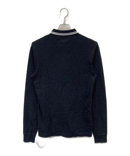 FRED PERRY（フレッドペリー）FRED PERRY (フレッドペリー) 長袖ポロシャツ ブラック サイズ:Sの古着・服飾アイテム