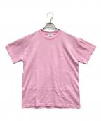 BALENCIAGAバレンシアガ）の古着「ラージフィットロゴTシャツ」｜ピンク