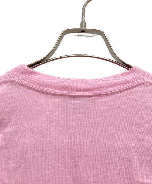 BALENCIAGA（バレンシアガ）BALENCIAGA (バレンシアガ) ラージフィットロゴTシャツ ピンク サイズ:Sの古着・服飾アイテム