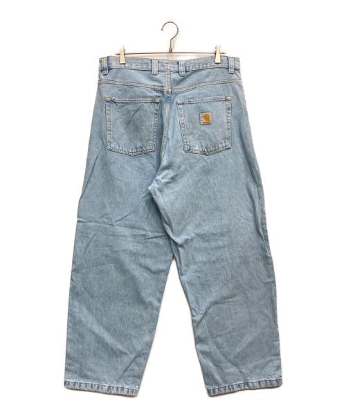 Carhartt WIP（カーハート ワーク イン プログレス）Carhartt WIP (カーハート ワーク イン プログレス) ワイドデニムパンツ インディゴ サイズ:Lの古着・服飾アイテム