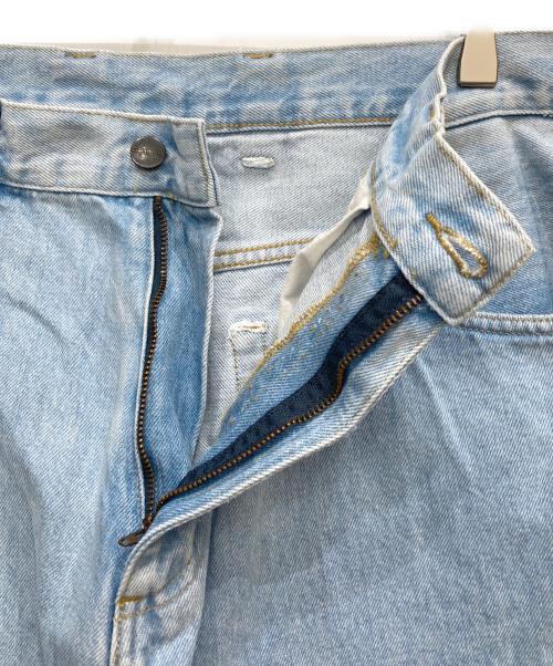 Carhartt WIP（カーハート ワーク イン プログレス）Carhartt WIP (カーハート ワーク イン プログレス) ワイドデニムパンツ インディゴ サイズ:Lの古着・服飾アイテム