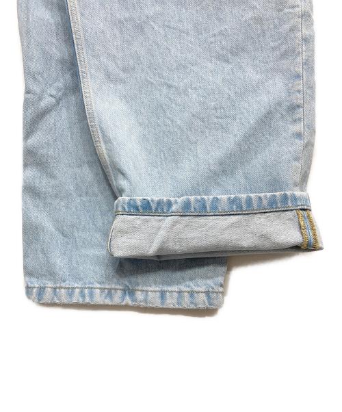 Carhartt WIP（カーハート ワーク イン プログレス）Carhartt WIP (カーハート ワーク イン プログレス) ワイドデニムパンツ インディゴ サイズ:Lの古着・服飾アイテム