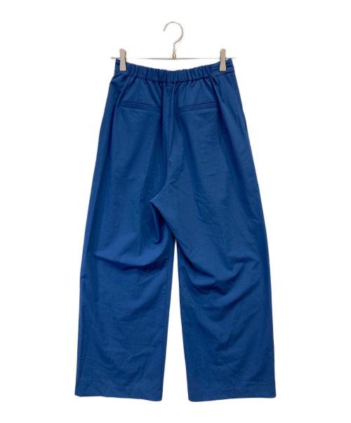 chignon（シニヨン）chignon (シニヨン) アシメワイドスラックス ブルー サイズ:FREEの古着・服飾アイテム