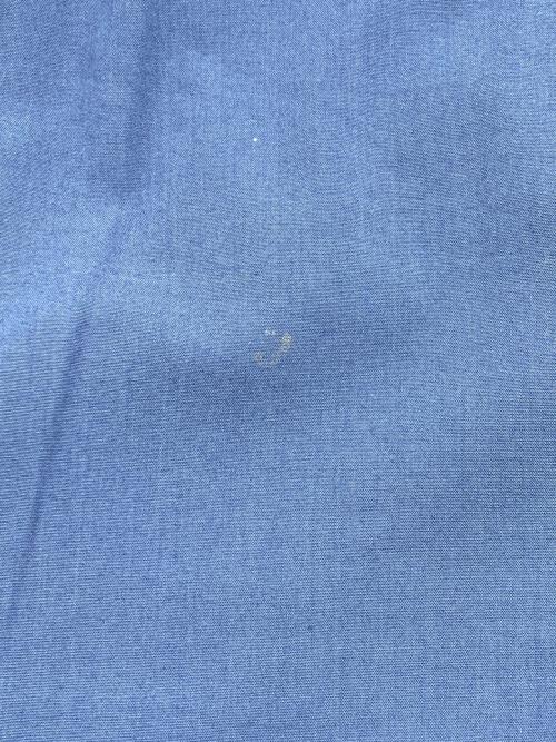 chignon（シニヨン）chignon (シニヨン) アシメワイドスラックス ブルー サイズ:FREEの古着・服飾アイテム
