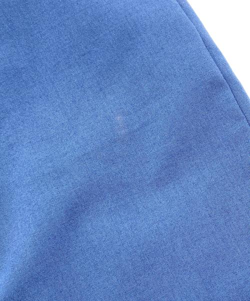 chignon（シニヨン）chignon (シニヨン) アシメワイドスラックス ブルー サイズ:FREEの古着・服飾アイテム