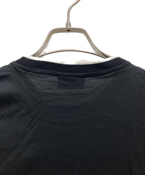 EMPORIO ARMANI（エンポリオ アルマーニ）EMPORIO ARMANI (エンポリオ アルマーニ) ロゴTシャツ ブラック サイズ:Mの古着・服飾アイテム