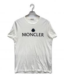 MONCLER（モンクレール）の古着「フロッキーロゴ SS TSHIRT」｜ホワイト