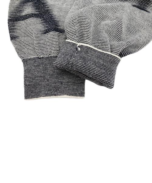 EMPORIO ARMANI（エンポリオ アルマーニ）EMPORIO ARMANI (エンポリオ アルマーニ) クールーネックウールニット グレー サイズ:Lの古着・服飾アイテム