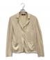 Weekend Max Mara（ウィークエンド マックスマーラ）の古着「リネンニットジャケット」｜アイボリー