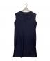 SHIPS Primary Navy Label（シップス プライマリー ネイビー レーベル）の古着「梳毛 Vネック ワンピース」｜ネイビー