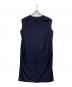 SHIPS Primary Navy Label (シップス プライマリー ネイビー レーベル) 梳毛 Vネック ワンピース ネイビー サイズ:FREE：5000円