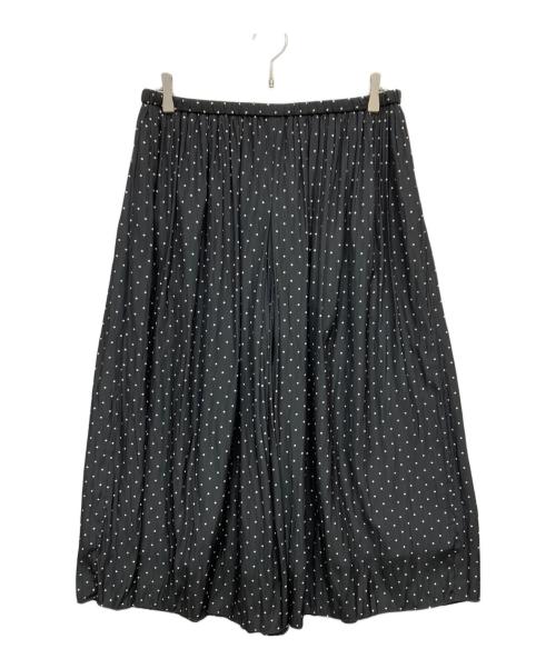 BEARDSLEY（ビアズリー）BEARDSLEY (ビアズリー) シワシフォンギャザーパンツ ブラック サイズ:2の古着・服飾アイテム