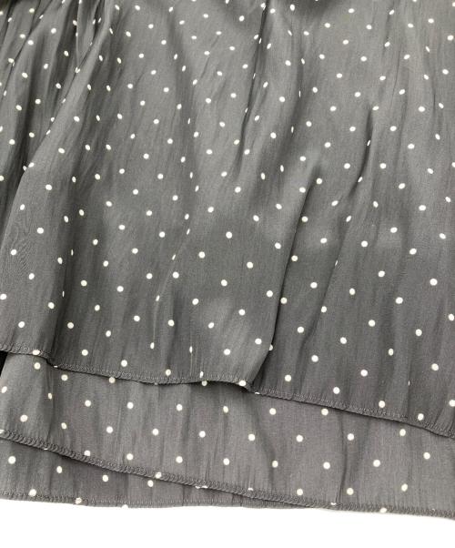 BEARDSLEY（ビアズリー）BEARDSLEY (ビアズリー) シワシフォンギャザーパンツ ブラック サイズ:2の古着・服飾アイテム