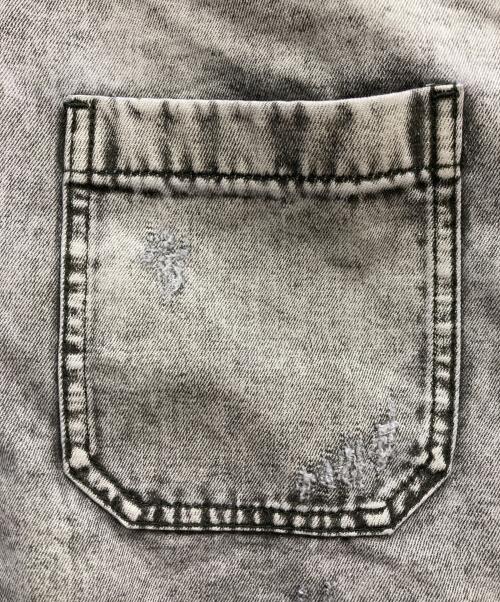 MAISON SPECIAL（メゾンスペシャル）MAISON SPECIAL (メゾンスペシャル) 7.8oz Chemical Over-Dye Denim Prime-Over Shirt パープル サイズ:Mの古着・服飾アイテム