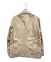 LANVIN COLLECTION (ランバンコレクション) リネンシルクジャケット ベージュ サイズ:48 未使用品：6000円