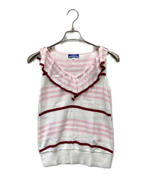 BURBERRY LONDON（バーバリーロンドン）BURBERRY LONDON (バーバリーロンドン) ノースリーブカットソー ピンク サイズ:38の古着・服飾アイテム