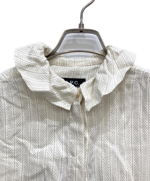 A.P.C.（アーペーセー）A.P.C. (アーペーセー) シャツ アイボリー サイズ:表示なしの古着・服飾アイテム