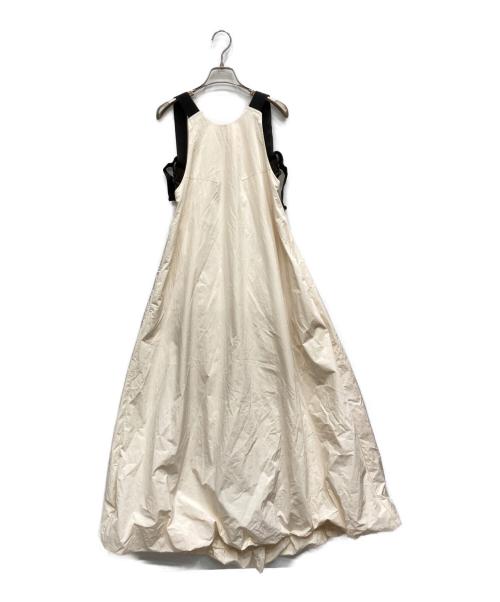 Little suzie（リトルスージー）little Suzie (リトルスージー) cross belt balloon dress アイボリー サイズ:38の古着・服飾アイテム