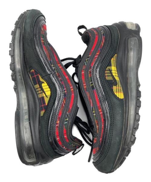 NIKE（ナイキ）NIKE (ナイキ) Air Max 97 SE Tartan Print ブラック サイズ:25cmの古着・服飾アイテム