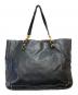 Chloe (クロエ) レザーハンドバッグ ブラック：18000円