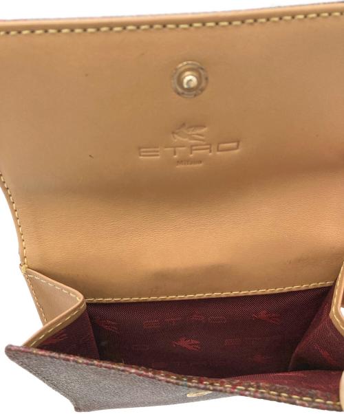 ETRO（エトロ）ETRO (エトロ) 財布 ブラウンの古着・服飾アイテム
