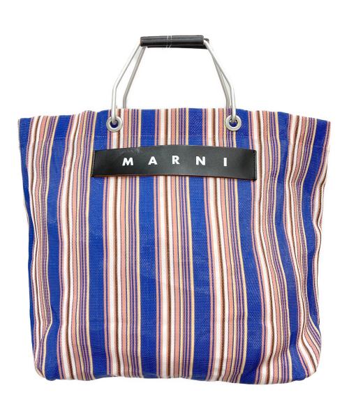 MARNI（マルニ）MARNI (マルニ) トートバッグ ブルーの古着・服飾アイテム